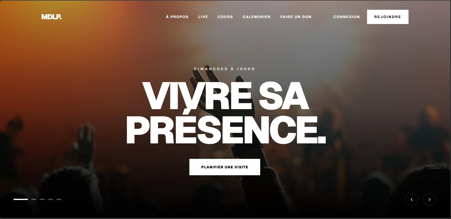 Aperçu du projet Montagne de la Prière